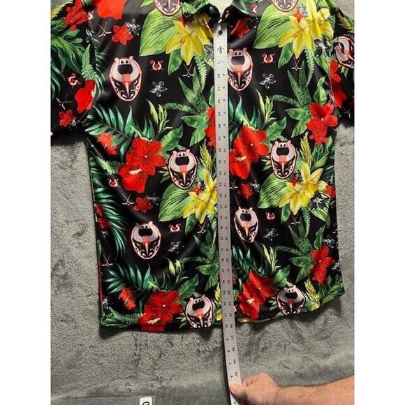 Destroyer Rocks XL Birmingham Bulls Button Up Shirt Hockey AXL - Picture 5 of 8